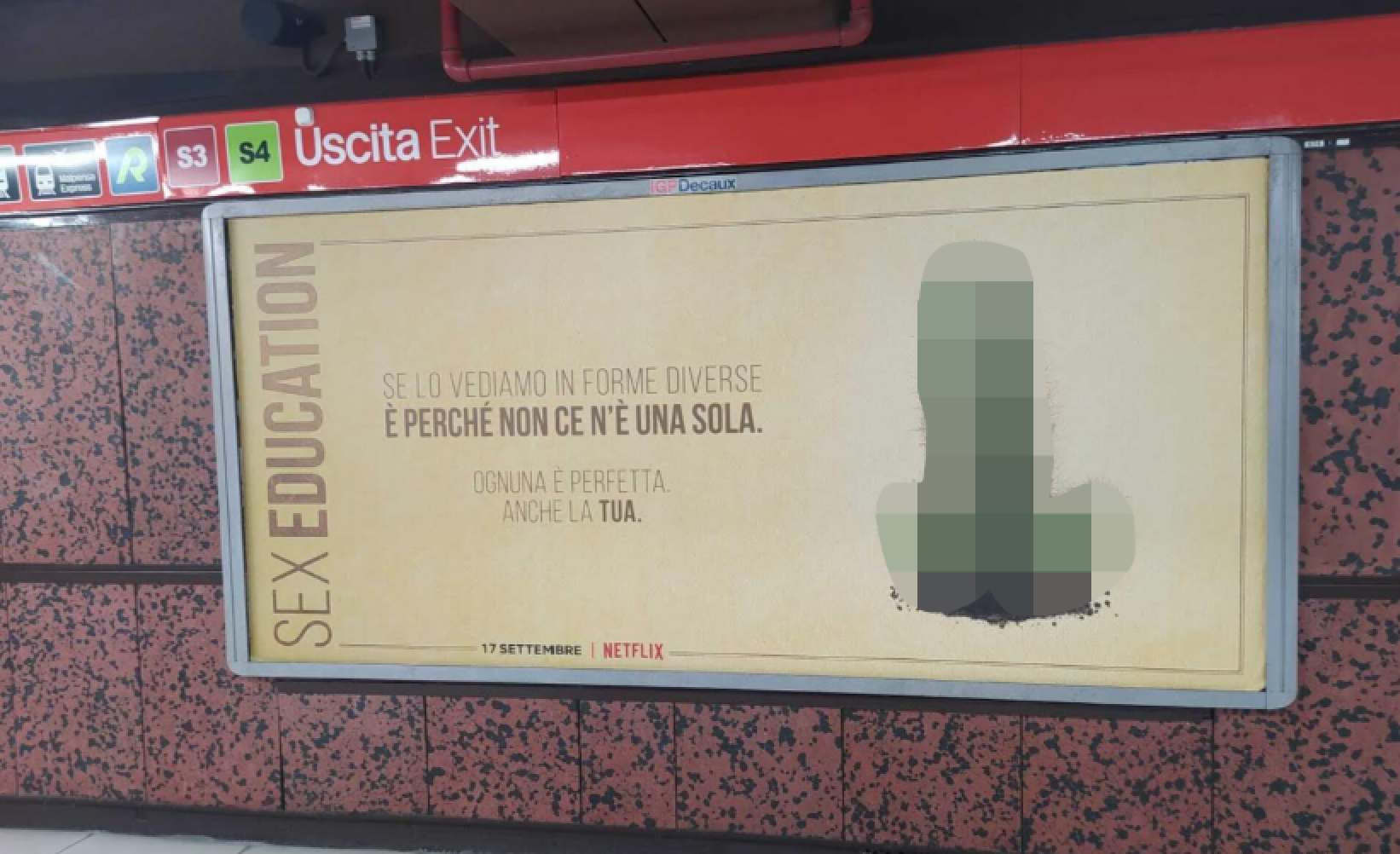 Milano. Organi sessuali in metropolitana… sotto gli occhi di tutti 1